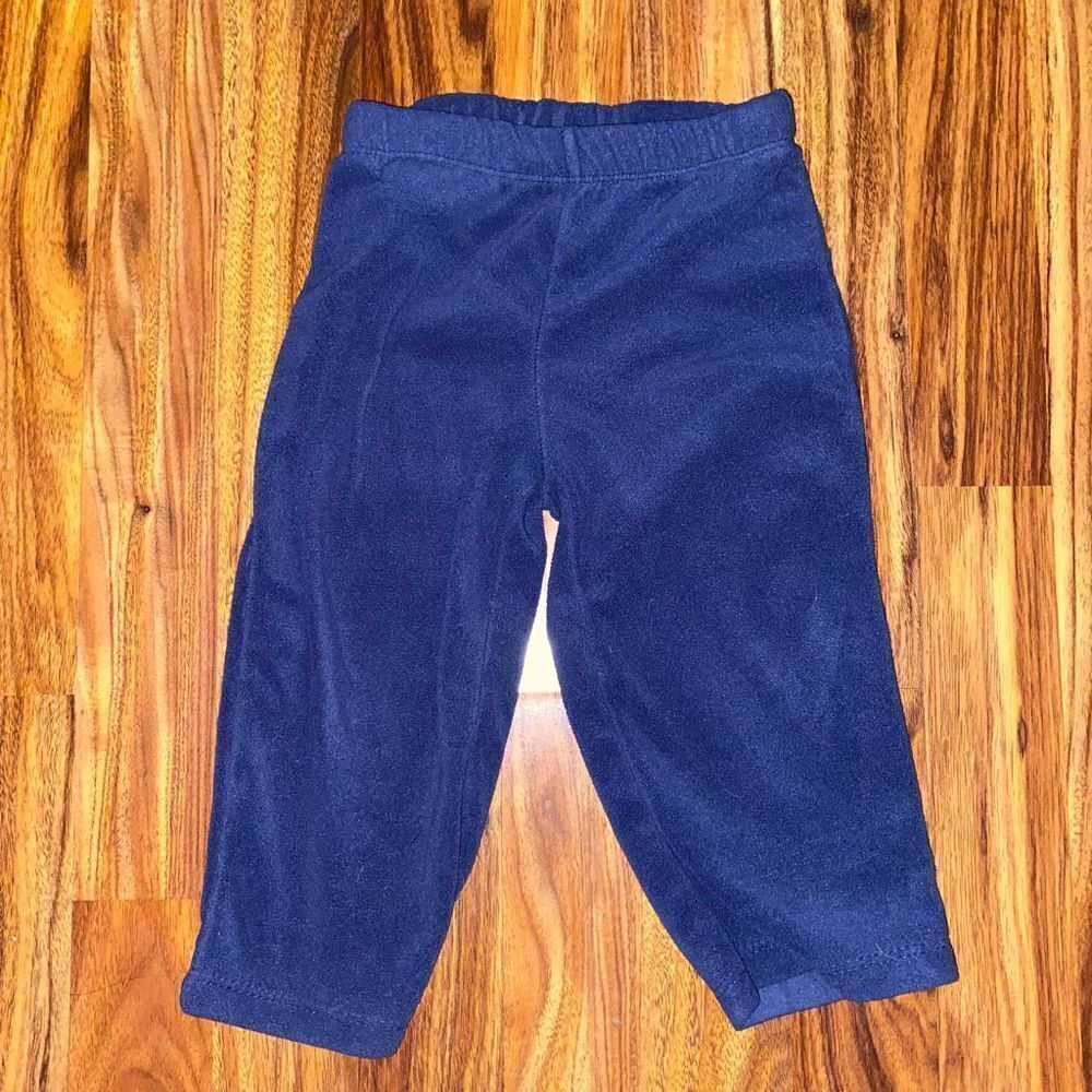 5 For $25 Carter's Navy Blue Micro-Fleece Pants Baby Size 18 Months